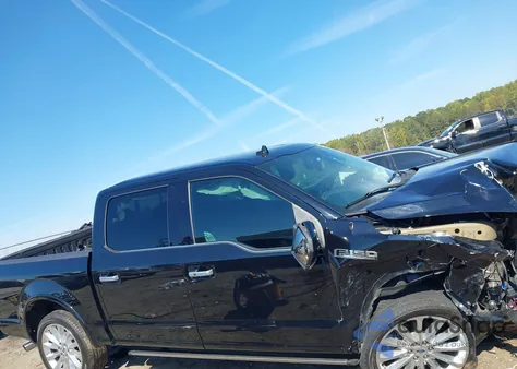 2018 Ford F-150 Limited из США, поврежденный, VIN 1FTEW1EG8JFC22235